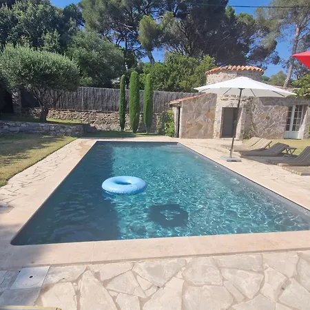 빌라 Climatisee Avec Piscine Privee, Proche Mer A Sainte-maxime, 6 Chambres, 8-10 Pers, Parking, Wifi - Fr-1-780-83 생트막시메