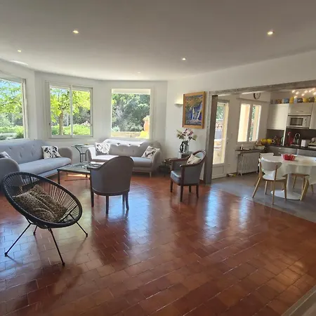 Climatisee Avec Piscine Privee, Proche Mer A Sainte-maxime, 6 Chambres, 8-10 Pers, Parking, Wifi - Fr-1-780-83 빌라