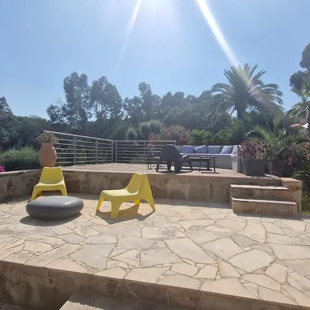 别墅 Climatisee Avec Piscine Privee, Proche Mer A Sainte-maxime, 6 Chambres, 8-10 Pers, Parking, Wifi - Fr-1-780-83 圣马克西姆